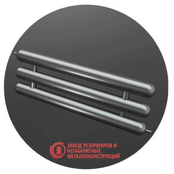 Регистры отопления трехрядные РСЭ-3x42x2.0-11000 мм