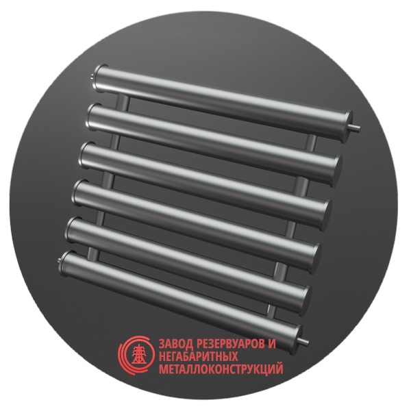 Регистры отопления шестирядные РСП-6x114x4.0-11000 мм